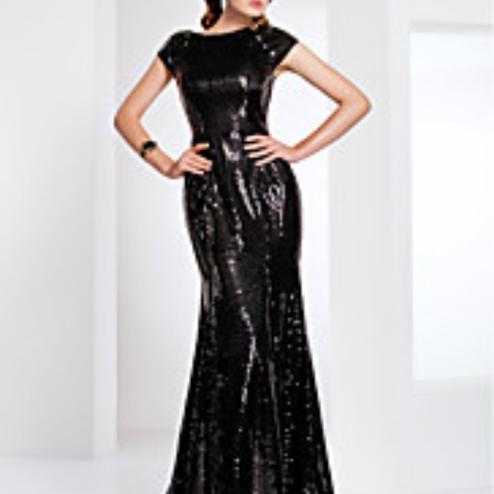 Prom Formal Pageant All Sequin Runway Glam Dress mermaid